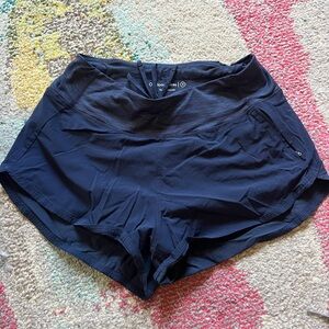 Outdoor Voices Dark Blue Athletic Shorts